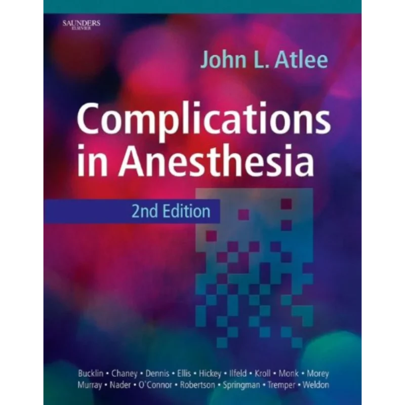 Complications in Anesthesia Elsevieron Vital Source